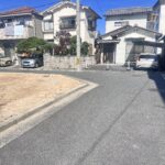 前面道路を含む現地写真