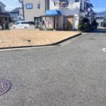 前面道路を含む現地写真