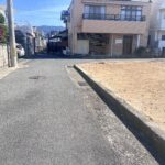 前面道路を含む現地写真