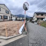 前方道路を含む現地写真